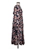 Easel 100% Rayon Floral Blue Casual Dress Size S - photo 4