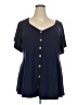 Torrid Blue Cardigan Size 3X Plus (3) - photo 1