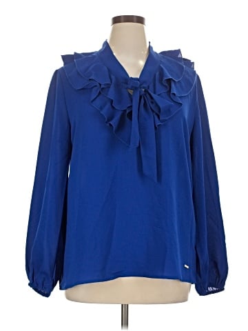 Anne Klein Long Sleeve Blouse (view 1)
