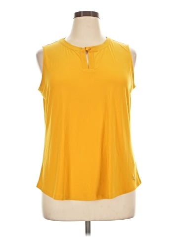 Anne Klein Sleeveless Blouse (view 1)