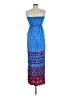 Old Navy - Maternity 100% Polyester Blue Cocktail Dress Size M - photo 2