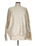 Vince Camuto Metallic Tan Pullover Sweater Size L - photo 1