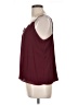 Allison Joy 100% Polyester Burgundy Sleeveless Blouse Size L - photo 5