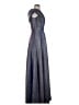 Xscape Solid Silver Gray Cocktail Dress Size 4 - photo 4