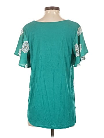 Ann Taylor LOFT Outlet Short Sleeve Blouse (view 2)