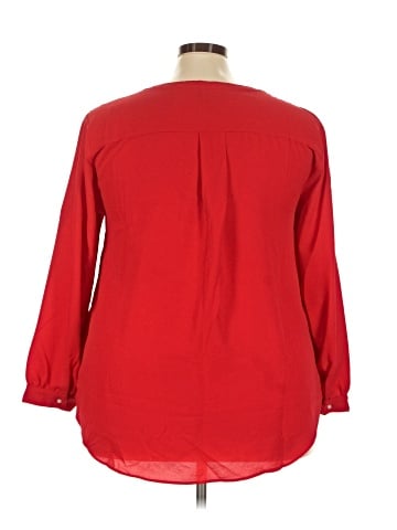 Lands' End Long Sleeve Blouse (view 2)
