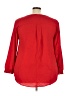 Lands' End Red Long Sleeve Blouse Size 22W - photo 2