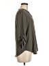 Maurices 100% Polyester Gray 3/4 Sleeve Blouse Size M - photo 4