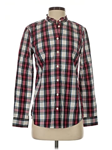 J.Crew Factory Store Long Sleeve Button-Down Shirt (view 1)