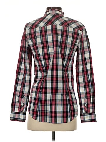 J.Crew Factory Store Long Sleeve Button-Down Shirt (view 2)