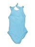 Tommy Bahama Solid Blue One Piece Swimsuit Size 10 - photo 1