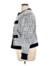 Anne Klein Tweed Blue Blazer Size XL - photo 5