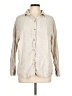 Athleta Tan Long Sleeve Button-Down Shirt Size L - photo 1