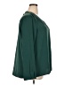 VIISHOW 100% Polyester Green Long Sleeve Blouse Size 2X - photo 4