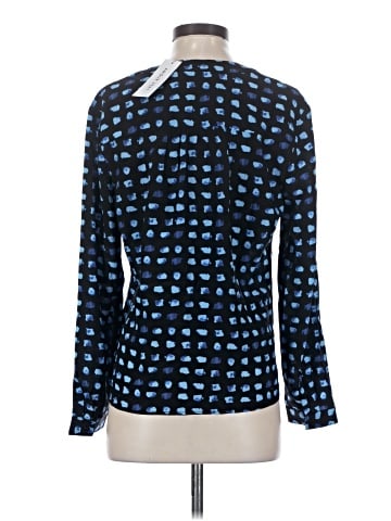 Amour Vert Long Sleeve Silk Top (view 2)