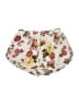 Ambiance Apparel 100% Polyester Floral Ivory Shorts Size M - photo 1