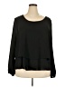 ING 100% Polyester Black 3/4 Sleeve Blouse Size 2X - photo 1