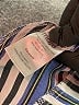 Maje 100% Viscose Stripes Blue Casual Dress Size Med (2) - photo 8