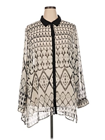 Avenue Long Sleeve Blouse (view 1)