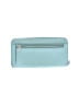 Fossil 100% Leather Teal Wristlet One size - photo 2
