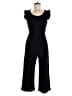 Caution to the Wind Solid Black Jumpsuit Size M - photo 1