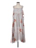 Free People 100% Polyester Floral Gray Casual Dress Size S - photo 1
