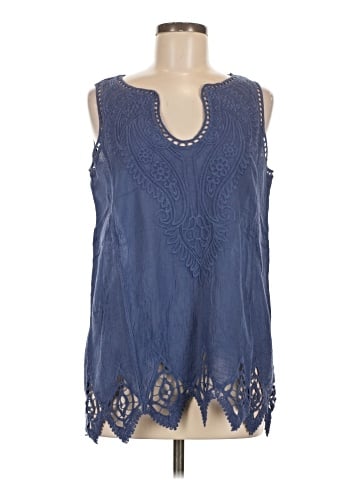 Soft Surroundings Sleeveless T-Shirt (view 1)