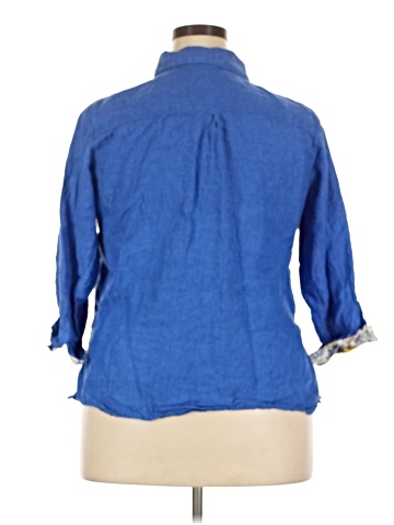 Vanity 3/4 Sleeve Button-Down Shirt (view 2)