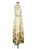 Max Studio Floral Gold Cocktail Dress Size XS - photo 4