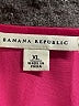 Banana Republic 100% Polyester Pink Long Sleeve Blouse Size XL - photo 7