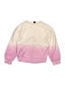 Tea 100% Cotton Tie-dye Pink Sweatshirt Size 10 - photo 1