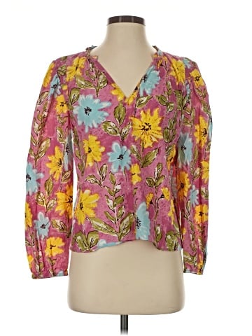 Velvet by Graham & Spencer Long Sleeve Blouse (view 1)
