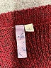 Alya 100% Acrylic Tweed Burgundy Pullover Sweater Size S - photo 7