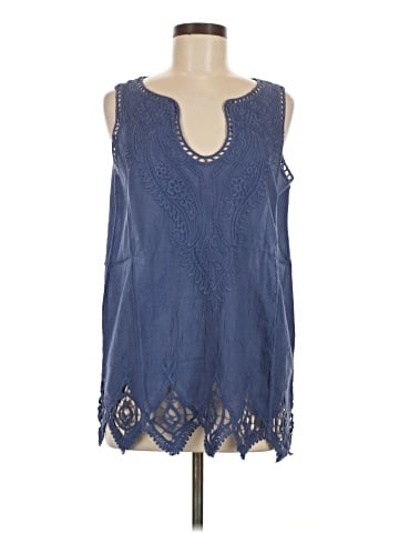 Soft Surroundings Sleeveless T-Shirt (view 1)