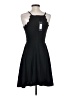 Renuar Solid Black Cocktail Dress Size EU 34 / US 4 - photo 2