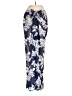 Tommy Bahama 100% Polyester Floral Blue Casual Pants Size M - photo 1
