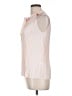 DKNY Pink Sleeveless Blouse Size L - photo 5