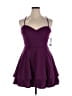 City Studio Purple Cocktail Dress Size 13 - photo 1