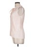 DKNY 100% Polyester Pink Sleeveless Blouse Size L - photo 5