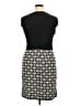 St. John Houndstooth Black Casual Dress Size 14 - photo 2