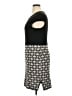 St. John Houndstooth Black Casual Dress Size 14 - photo 5