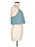 Forever 21 100% Polyester Teal Sleeveless Blouse Size L - photo 4
