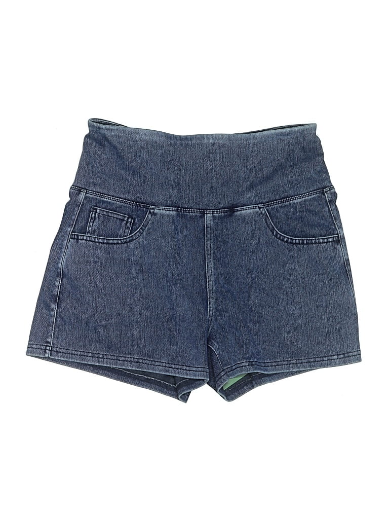 Halara Denim Shorts In Blue