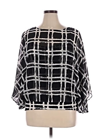 Alfani Short Sleeve Blouse (view 1)