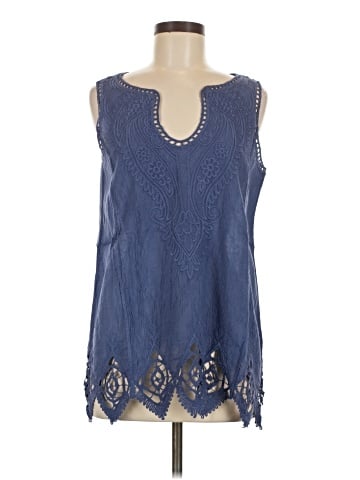 Soft Surroundings Sleeveless T-Shirt (view 1)