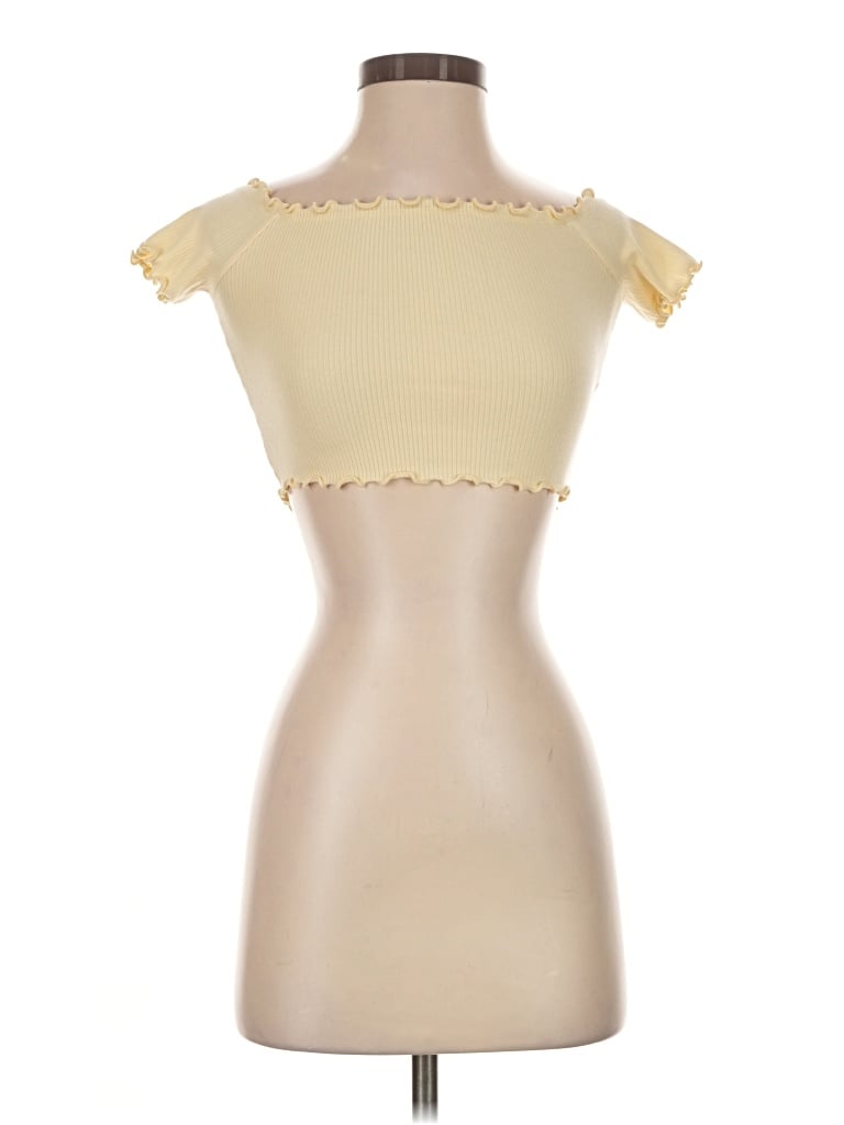 Pre-owned Sunday Best Sleeveless T-shirt In Ivory