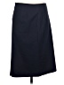Theory Solid Blue Wool Skirt Size 4 - photo 2