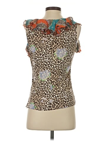 Etcetera Sleeveless Silk Top (view 2)