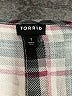 Torrid Silver Short Sleeve Blouse Size 1X Plus (1) - photo 7