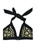 Boden Animal Print Black Swimsuit Top Size 6 - photo 1